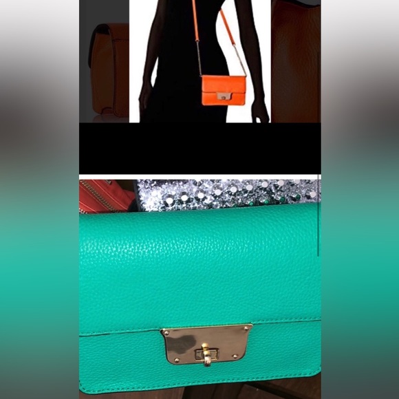 Milly Handbags - GREEN Milly Purse